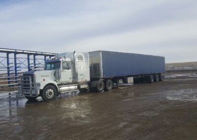 Austin's courier trailer